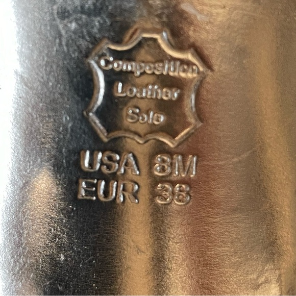 Nina Silver Glitter Fabric Leather Sole Stiletto Heel Slip On Pump Shoe Sz 8 - Picture 13 of 13